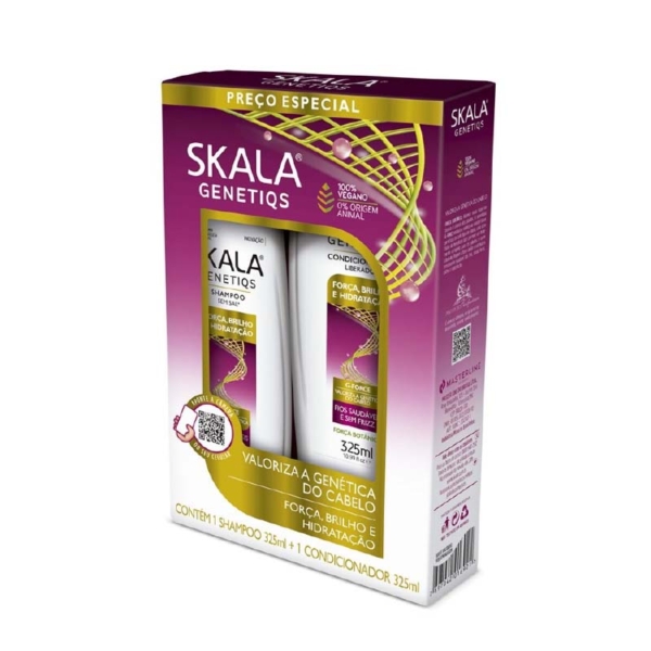 Kit Shampoo y Acondicionador Genetiqs