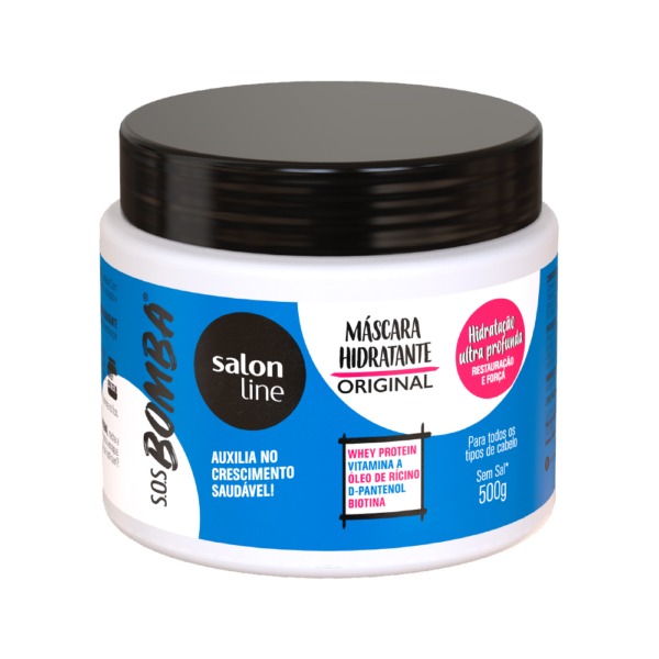 MÁSCARA HIDRATANTE 500 G- S.O.S. BOMBA ORIGINAL / SIN SAL