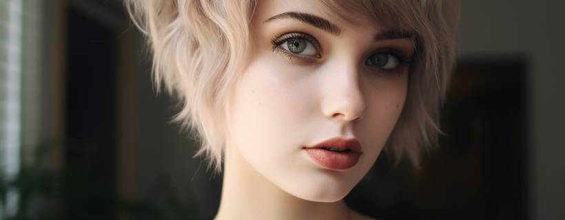 Estilo de pelo wolfcut