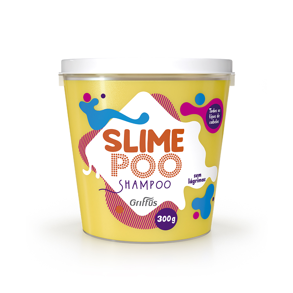 Shampoo Slime Poo Amarillo 300 G / Sin Sal / Vegano