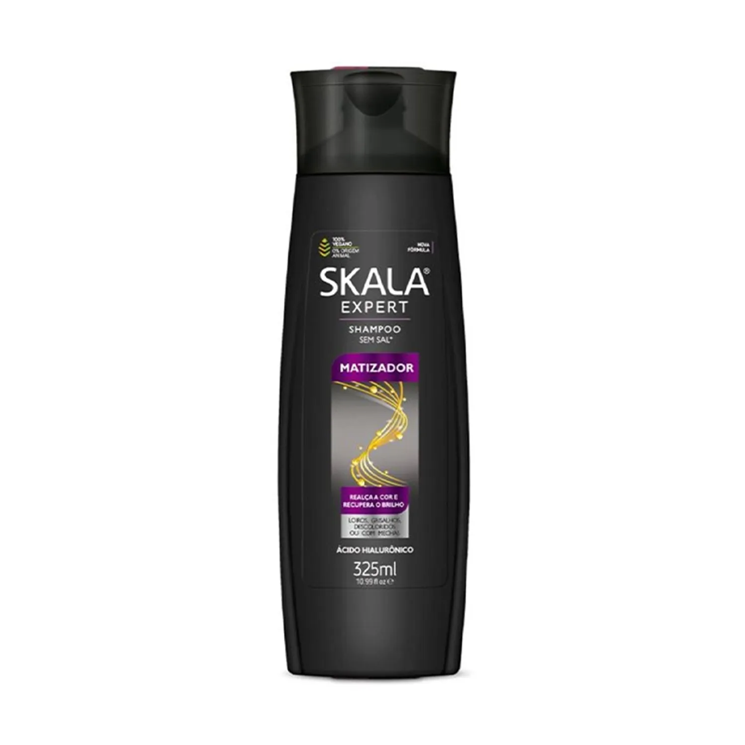 Shampoo Matizador Rubias, Grises O Con Mechas Sin Sal Skala 325 Ml